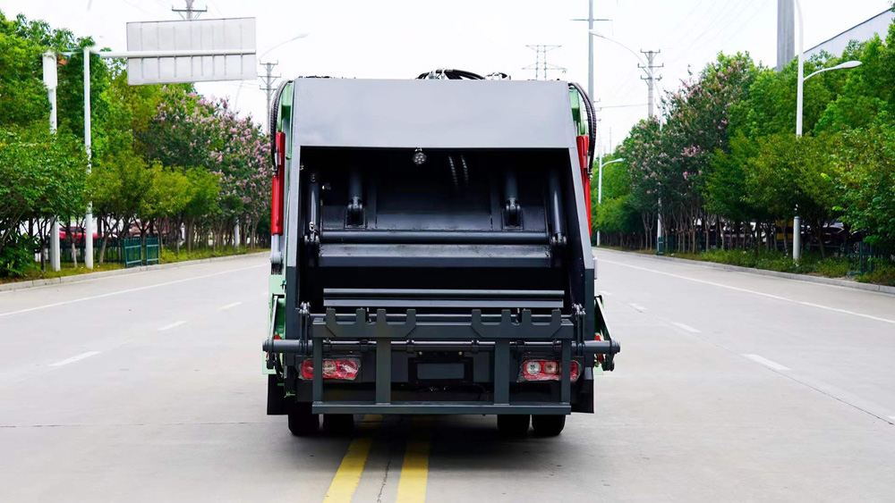 上汽躍進4方純電動壓縮式垃圾車EV圖片5