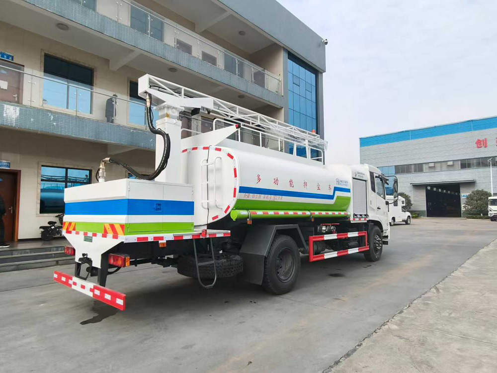 新款東風天錦10m3多功能鐵路抑塵車綠化灑水車抑塵噴霧車圖片4